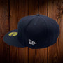 Atlanta Braves New Era Navy With White Logo And 2021 World Series Patch On Side 59FIFTY Fitted Hat