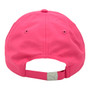 Puma Women’s Pink With Iron On Chrome Logo On Side Unstructured Adjustable Strap-Back Hat