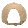 Puma khaki With Small Word Logo On Side Unstructured Pony Tail Hole Adjustable Strap-Back Hat