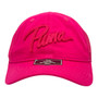 Puma Hot Pink Script Lace Embroidery Trucker Mesh Snapback Hat