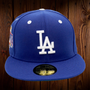 Los Angeles Dodgers New Era Royal Blue And Green Bottom With 1996 All-Star Game Patch On Side 59FIFTY Fitted Hat