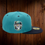 Seattle Mariners New Era Aqua/Navy Bill And Green Bottom With 2023 All-Star Game Patch On Side 59FIFTY Fitted Hat