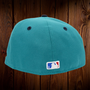 Seattle Mariners New Era Aqua/Navy Bill And Green Bottom With 2023 All-Star Game Patch On Side 59FIFTY Fitted Hat