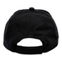 Madd Hatter Women’s Black Denim Rhinestone Sparkling Rocks Adjustable Velcro Back Hat