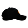Hatstop Women’s Black Pumpkin Pre-Curved Adjustable Strap-Back Hat