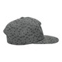 Huf All Black Paradox Classic Unstructured Five Panel Snapback Hat