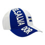 El Salvador Original Headwear Royal Blue/White With Flag Adjustable Velcro Back Hat