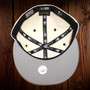 Seattle Mariners New Era Chrome White/Khaki Bill And Gray Bottom With 30th Anniversary Patch On Side 59FIFTY Fitted Hat