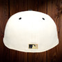 Seattle Mariners New Era Chrome White/Khaki Bill And Gray Bottom With 30th Anniversary Patch On Side 59FIFTY Fitted Hat