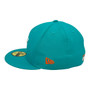 Miami Dolphins New Era Aqua Basic Team Color 59FIFTY Fitted Hat