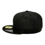 Miami Dolphins New Era  Black On Black 59FIFTY Fitted Hat