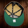 Seattle Seahawks New Era Vegas Gold/Royal Blue Bill And Green Bottom With 1983 Pro Bowl Patch 59FIFTY Fitted Hat