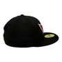 Arizona Cardinals New Era Black Team Basic 59FIFTY Fitted Hat
