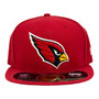 Arizona Cardinals New Era Cardinal Red Team Basic With NFL Logo On Back 59FIFTY Fitted Hat
