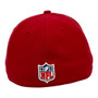 Arizona Cardinals New Era Cardinal Red Team Basic With NFL Logo On Back 59FIFTY Fitted Hat
