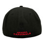 Arizona Cardinals New Era Black/Cardinal Red Basic Logo 59FIFTY Fitted Hat