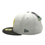 Pittsburgh Steelers New Era Gray/Dark Gray On-Field Sideline Road 59FIFTY Fitted Hat