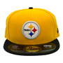 Pittsburgh Steelers New Era Yellow/Black On-Field Classic 59FIFTY Fitted Hat