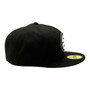Pittsburgh Steelers New Era Black With White Classic 59FIFTY Fitted Hat
