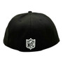 Pittsburgh Steelers New Era Black With White Classic 59FIFTY Fitted Hat
