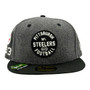 Pittsburgh Steelers New Era Gray/Black On-Field Sideline Home 59FIFTY Fitted Hat