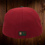 Seattle Mariners New Era New Logo Chrome White And Hot Red/Dark Green Bill And Hot Red Bottom With 2023 All-Star Patch On Side 59FIFTY Fitted Hat