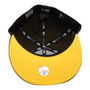 Brooklyn Dodgers New Era Walnut/Black Bill And Yellow Bottom With 55TH Anniversary Patch On Side 59FIFTY Fitted Hat
