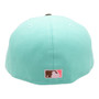 Seattle Mariners New Era Mint/Walnut Brim With Pink Bottom 59FIFTY Fitted Hat