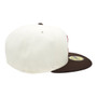 Seattle Mariners New Era Chrome White/Walnut Brim With Dark Green Bottom 59FIFTY Fitted Hat