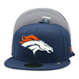Denver Broncos New Era Navy Basic With Words On The Back 59FIFTY Fitted Hat