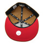 Seattle Mariners New Era Panama Tan/Toasted Peanut Brim With Red Bottom 59FIFTY Fitted Hat