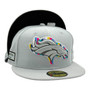 Denver Broncos New Era Gray 2018 Crucial Catch 59FIFTY Fitted Hat