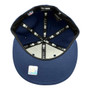 Denver Broncos New Era Navy Classic Logo With NFL Logo On Back 59FIFTY Fitted Hat
