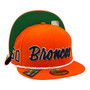 Denver Broncos New Era Orange Rope On-Field Sideline Home 59FIFTY Fitted Cap