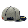 Chicago Bears New Era Gray /Navy 2019 NFL Sideline Home Official Logo 59FIFTY 1920S Fitted Hat
