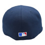 California Angels New Era Oceanside Blue /Scarlet Red Bill And Gray Bottom With 25th Anniversary Patch On Side 59FIFTY Fitted Hat