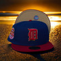 Detroit Tigers New Era Navy/Cardinal Red Bill And Gold Bottom With 1935 World Series Patch On Side 59FIFTY Fitted Hat