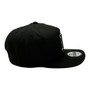 Boston Red Sox New Era Black With Black Letter And White Outline 9FIFTY A-Frame Adjustable Snapback Hat