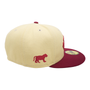 Detroit Tigers New Era Vegas Gold/Cardinal Red Bill And Green Bottom With 1901 Detroit Tigers Patch On Side 59FIFTY Fitted Hat