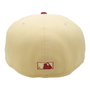 Detroit Tigers New Era Vegas Gold/Cardinal Red Bill And Green Bottom With 1901 Detroit Tigers Patch On Side 59FIFTY Fitted Hat