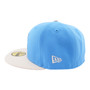 Seattle Mariners New Era Air Force Blue/Stone Bill And Wheat Bottom With 30TH Anniversary Patch On Side 59FIFTY Fitted Hat