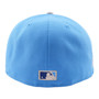 Seattle Mariners New Era Air Force Blue/Stone Bill And Wheat Bottom With 30TH Anniversary Patch On Side 59FIFTY Fitted Hat