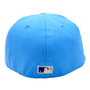 Seattle Mariners New Era Air Force Blue/Stone Bill And Wheat Bottom With 30TH Anniversary Patch On Side 59FIFTY Fitted Hat