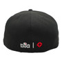 Naranjeros De Hermosillo New Era All Black And Gray Bottom 59FIFTY Fitted Hat