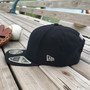 Seattle Mariners New Era Navy With 2025 Post Season Patch On Side 9SEVENTY Stretch Fit Snapback Hat