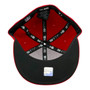 Seattle Seahawks New Era All Red With Black Inside The Seahawk And Gray Bottom 59FIFTY Fitted Hat