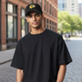 Chicago Blackhawks New Era All Black And Gray Bottom 9FORTY A-Frame Adjustable Snapback Hat