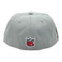 Seattle Seahawks New Era Gray 2025 Rivalry With Rope On-Field 59FIFTY Fitted Hat