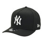 New York Yankees New Era Black With White Classic 9FIFTY A-Frame Adjustable Snapback Hat
