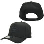 Houston Astros New Era Black On Black Classic Logo 9FORTY A-Frame Adjustable Snapback Hat